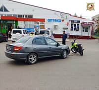 В Алатыре произошло ДТП, в результате которого пострадал 14-летний подросток. (фото №1).