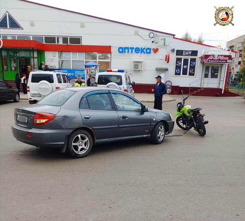 В Алатыре произошло ДТП, в результате которого пострадал 14-летний подросток.