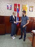 Очередное вручение ключей от квартир счастливым обладателям состоялось в Алатырском МО (фото №2).