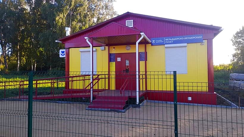 В Алатырском МО продолжается капитальный ремонт фельдшерско-акушерских пунктов.