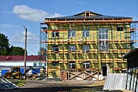 Капитальный ремонт спортивной школы № 1 в Алатыре продолжается. (фото №1).