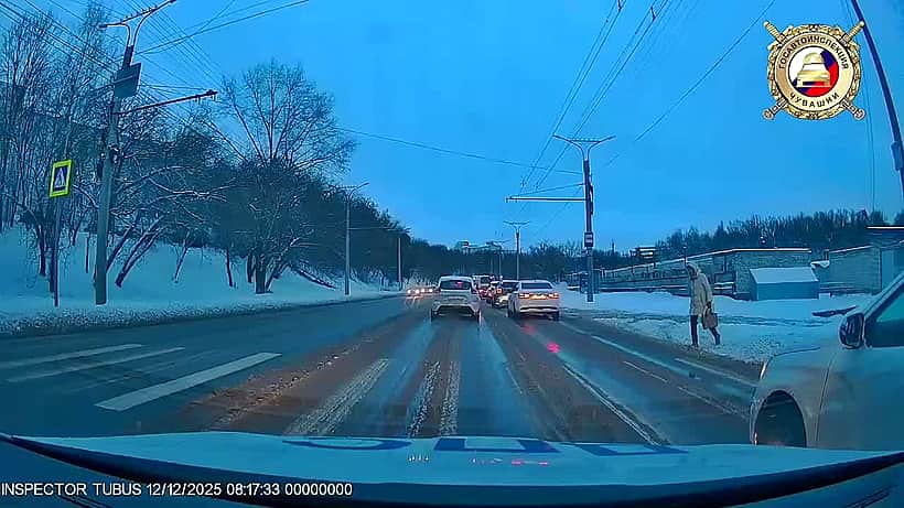 12 декабря в республике прошел масштабный рейд «Пешеход. Пешеходный переход».