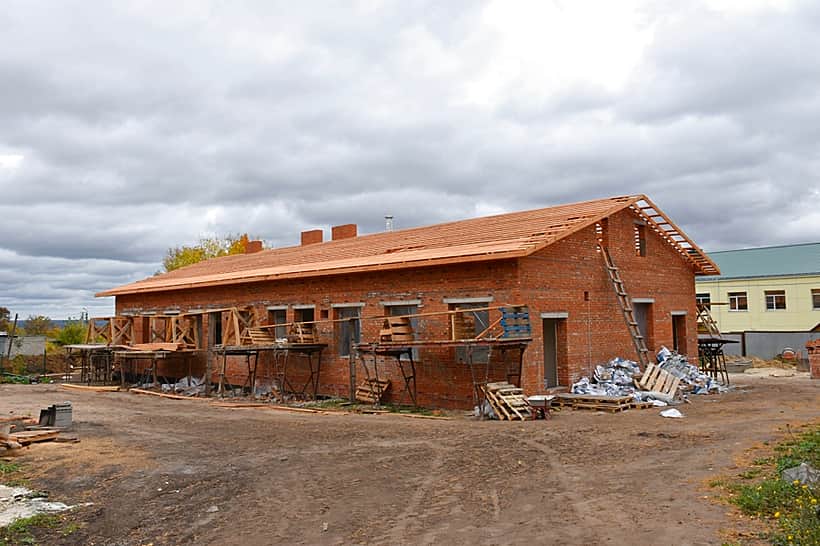 Строительство нового здания межрайонного отделения Республиканского бюро судебно-медицинской экспертизы в Алатыре.