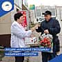 Серебряные волонтеры Алатыря участвуют в благотворительной акции «Красная гвоздика».