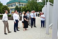 В день 473-летия города Алатыря состоялось торжественное открытие нового сквера, посвященного авиационным традициям города. (фото №4).