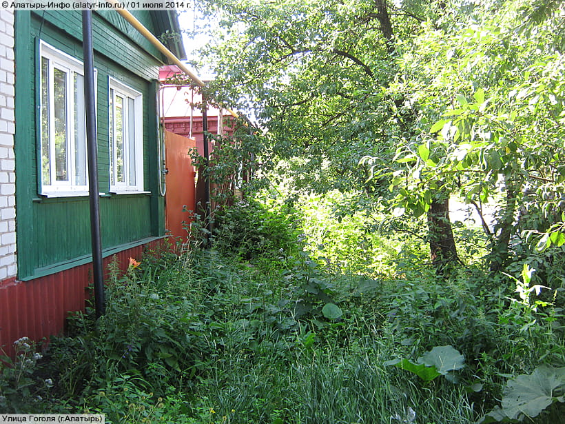 Улица Гоголя (г. Алатырь). 01 июля 2014 (вт).