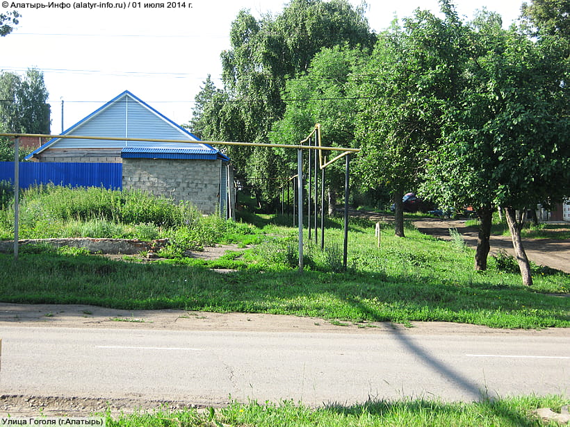 Улица Гоголя (г. Алатырь). 01 июля 2014 (вт).