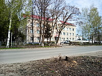 Административно-бытовое здание. 20 апреля 2023 (чт).