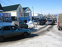 Улица Гончарова (г. Алатырь). 25 марта 2018 (вс).