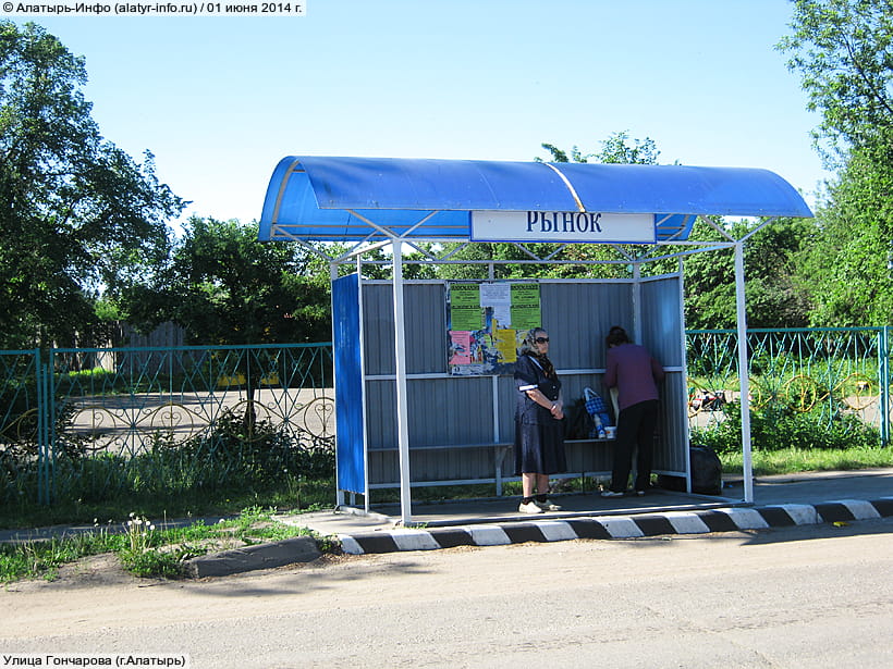 Улица Гончарова (г. Алатырь). 01 июня 2014 (вс).