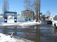 Улица Гончарова (г. Алатырь). 25 марта 2018 (вс).