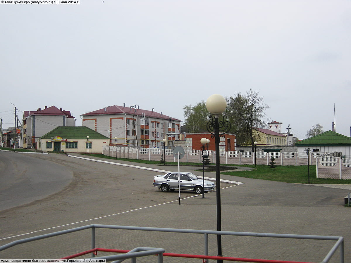 Административно-бытовое здание. 03 мая 2014 (сб).