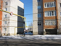 Многоквартирный жилой дом. 25 марта 2018 (вс).