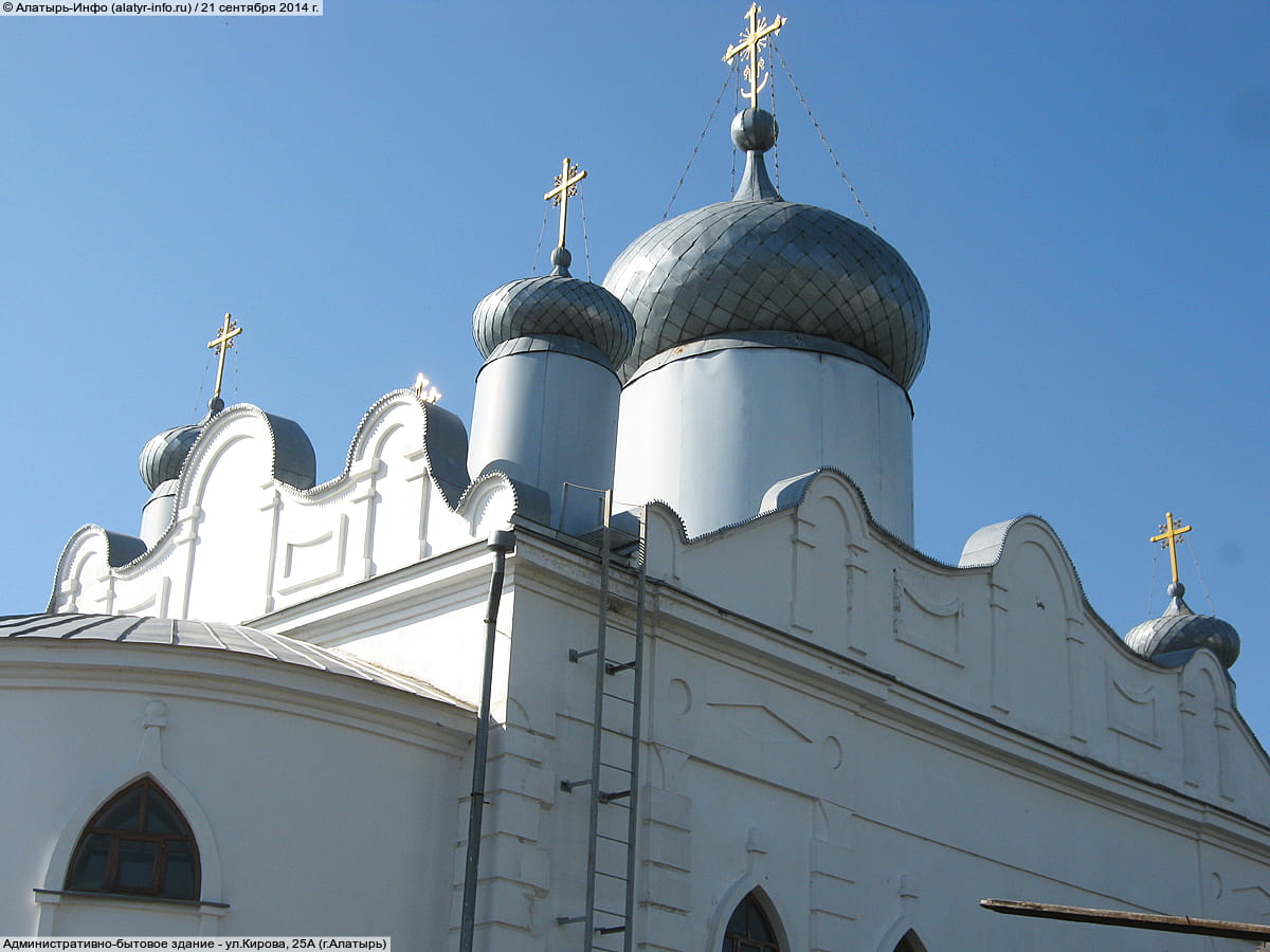 Административно-бытовое здание. 21 сентября 2014 (вс).