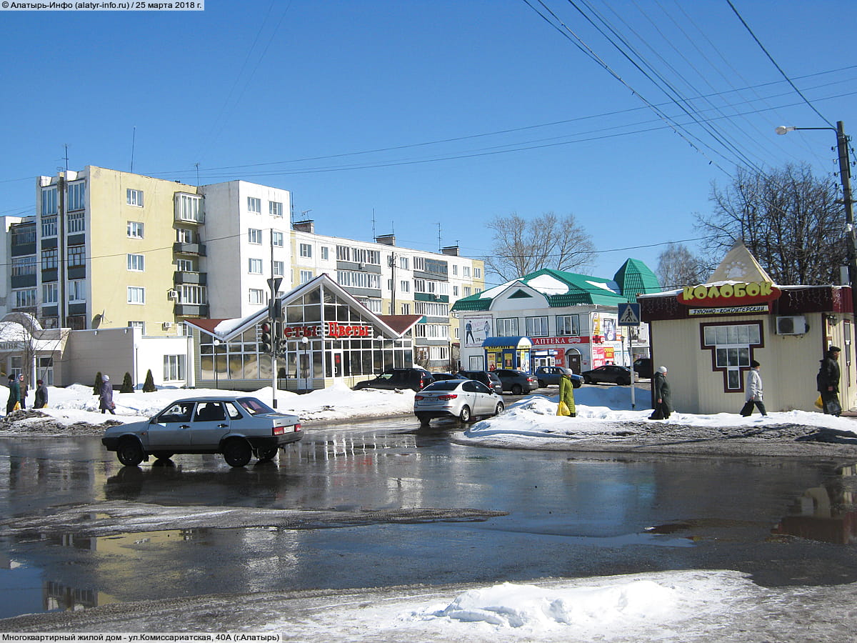 Многоквартирный жилой дом. 25 марта 2018 (вс).