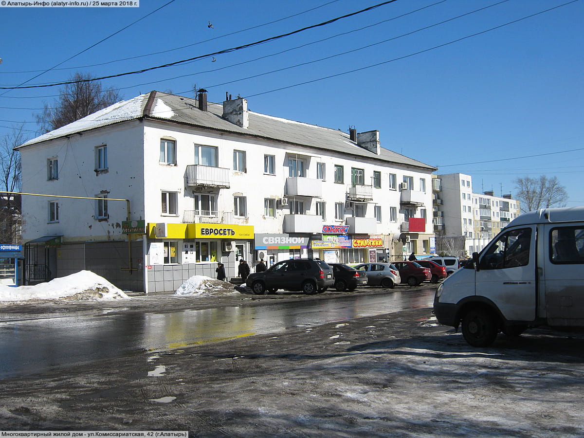 Многоквартирный жилой дом. 25 марта 2018 (вс).