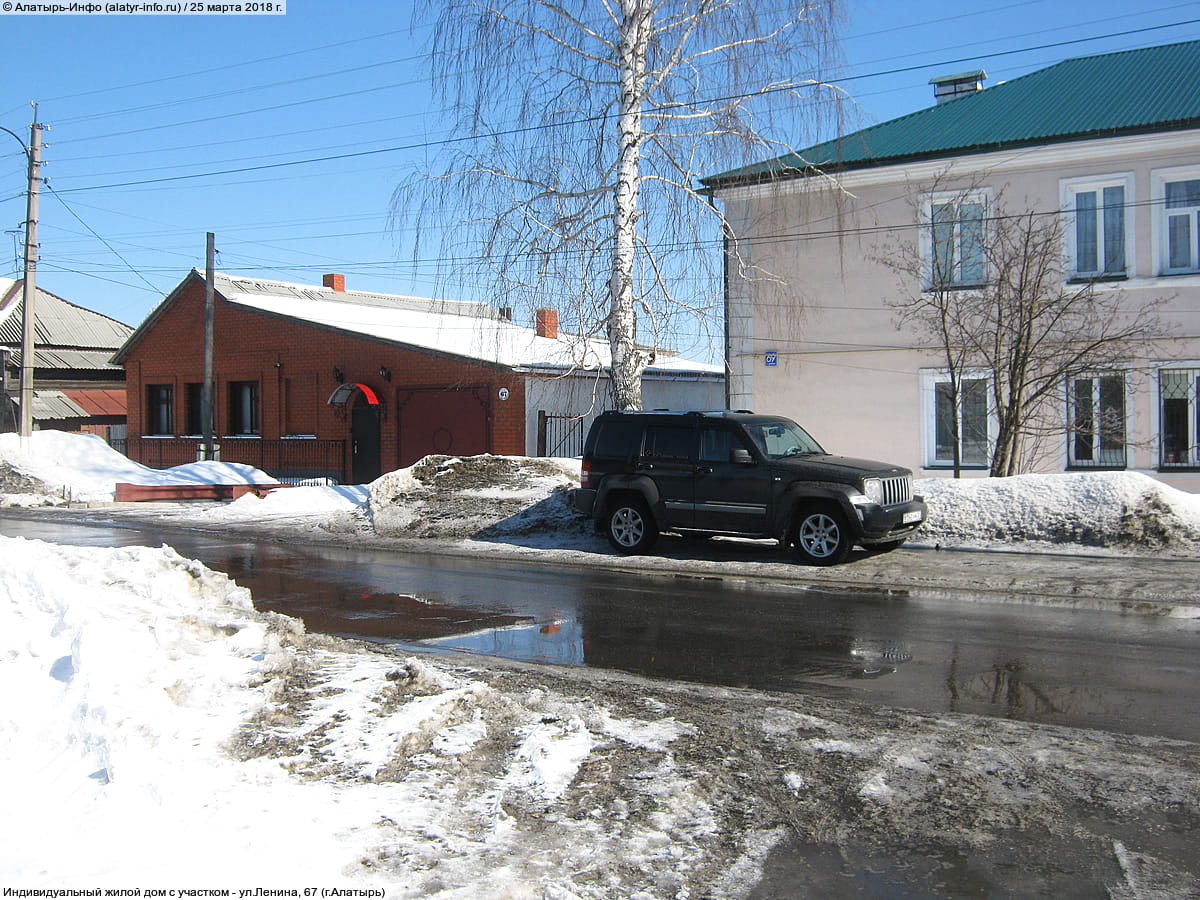 Индивидуальный жилой дом с участком. 25 марта 2018 (вс).