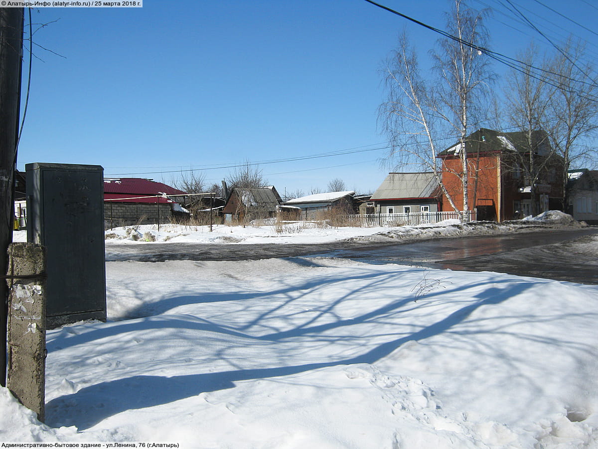Административно-бытовое здание. 25 марта 2018 (вс).