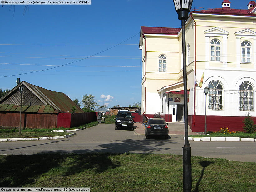 ул. Горшенина, 30 (г. Алатырь). 22 августа 2014 (пт).