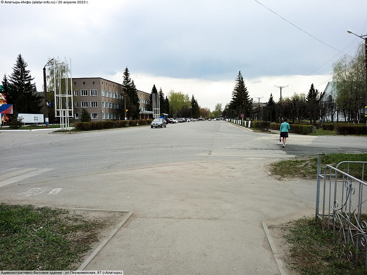 Административно-бытовое здание. 20 апреля 2023 (чт).