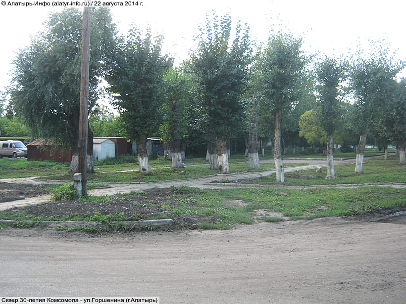 ул. Горшенина (г. Алатырь). 22 августа 2014 (пт).
