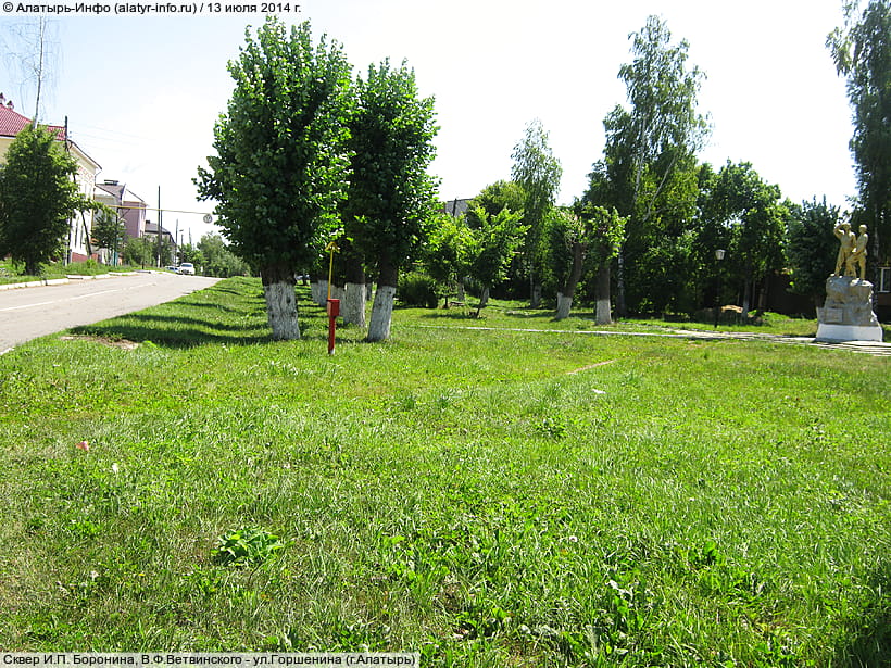 ул. Горшенина (г. Алатырь). 13 июля 2014 (вс).