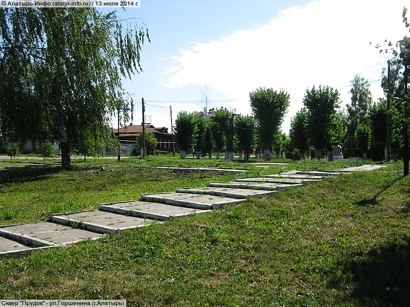 ул. Горшенина (г. Алатырь). 13 июля 2014 (вс).