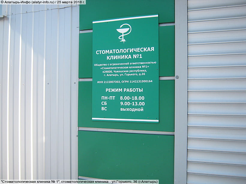 ул. Горького, 36 (г. Алатырь). 25 марта 2018 (вс).