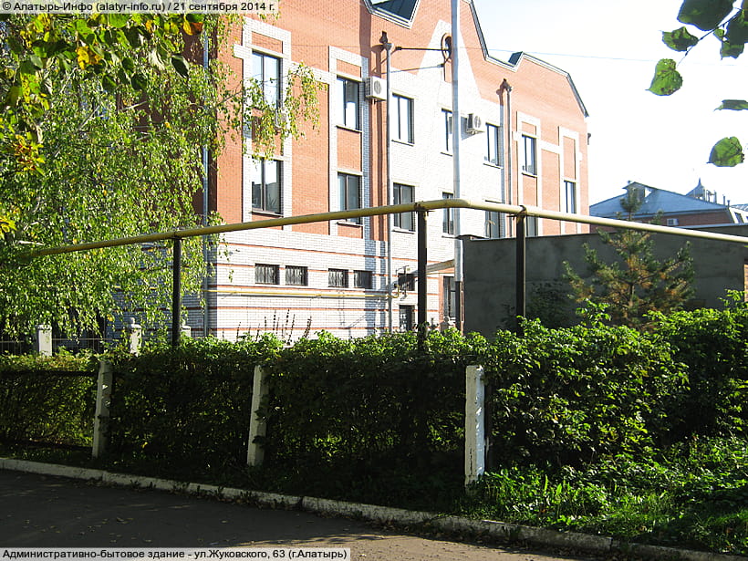 ул. Жуковского, 63 (г. Алатырь). 21 сентября 2014 (вс).