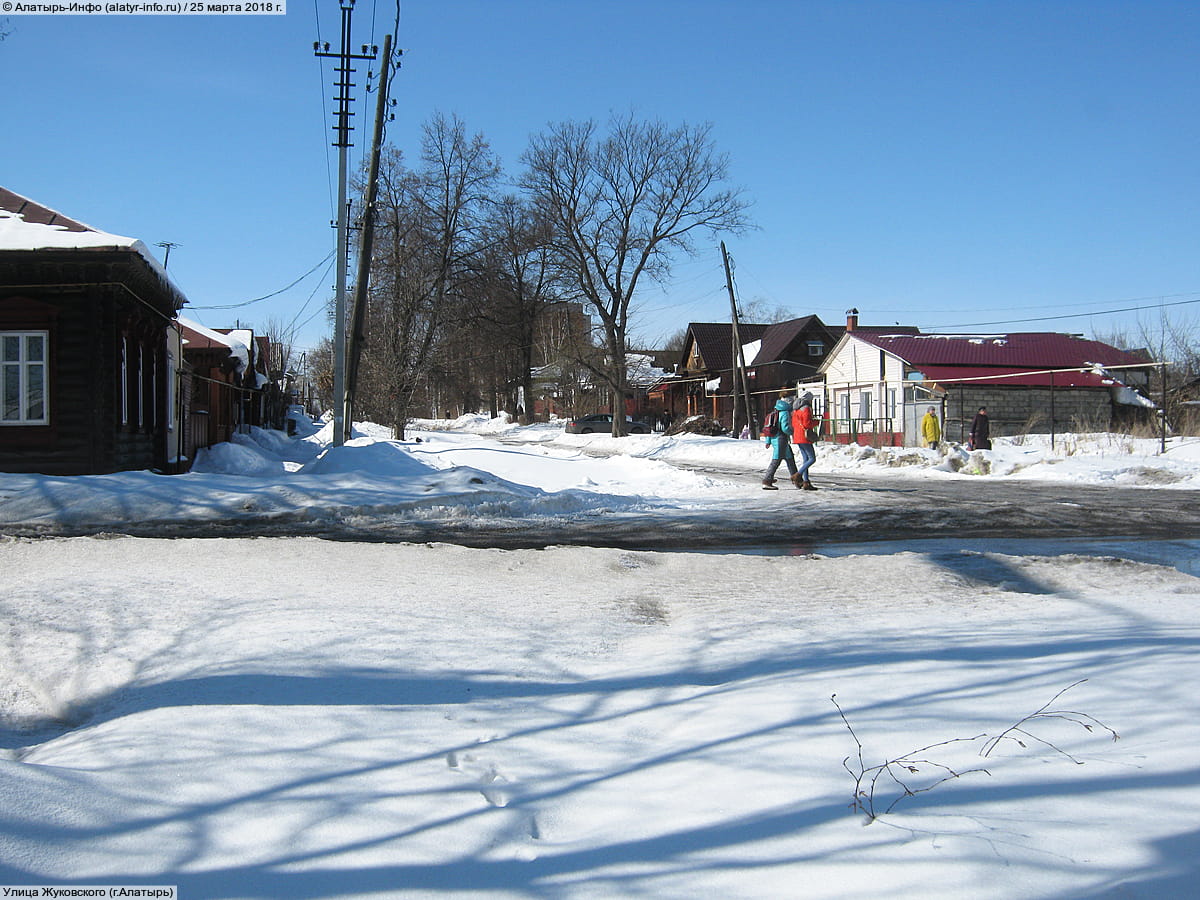 Улица Жуковского (Алатырь).