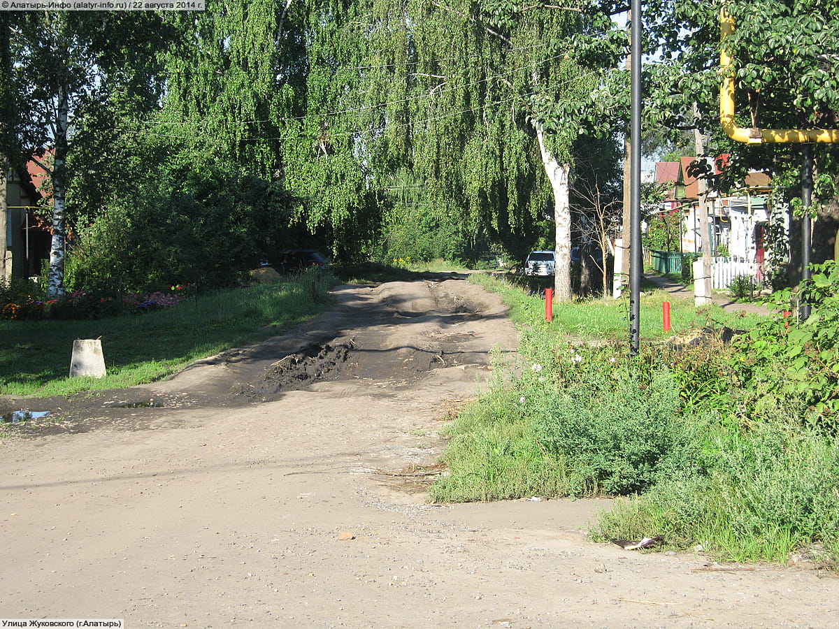 Улица Жуковского . 22 августа 2014 (пт).