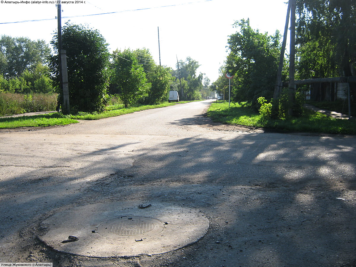 Улица Жуковского . 22 августа 2014 (пт).